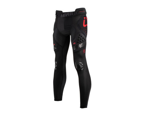 Штани leatt з протекторами impact pants 3df 6.0 чорний колір чорний розмір m
