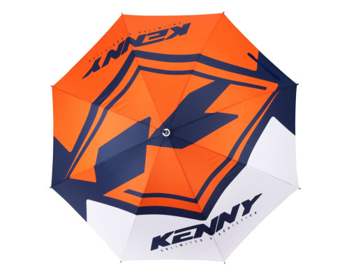 Парасолька kenny racing колір білий/помаранчевий/синий