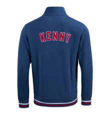 Світшот kenny racing модель academy cardigan колір синій розмір l