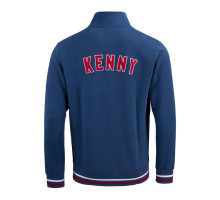 Світшот kenny racing модель academy cardigan колір синій розмір l