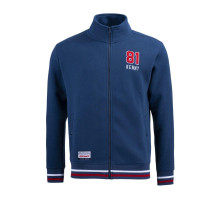 Світшот kenny racing модель academy cardigan колір синій розмір xxl