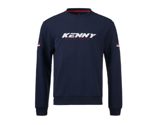 Світшот kenny racing модель dream navy колір синій/білий розмір m