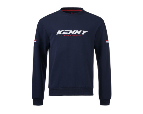 Світшот kenny racing модель dream navy колір синій/білий розмір s
