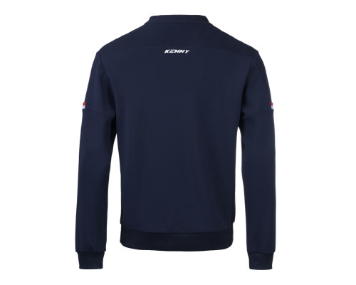 Світшот kenny racing модель dream navy колір синій/білий розмір xxxl