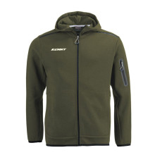 Світшот з капюшоном kenny racing core kaki колір зелений розмір xxl