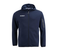 Світшот з капюшоном kenny racing core navy колір синій розмір m