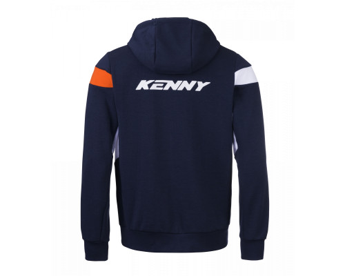 Світшот з капюшоном kenny racing racing модель колір синій/помаранчевий/білий розмір xl