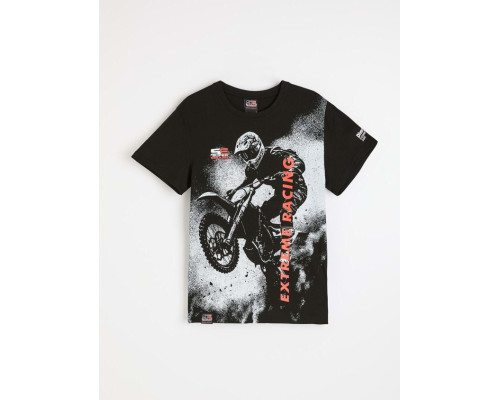 Футболка diverse extreme team enduro (superenduro) tsh 03 колір чорний розмір xl