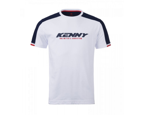 Футболка kenny racing dream модель колір білий/синій розмір l