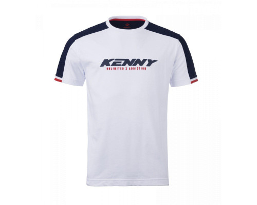 Футболка kenny racing dream модель колір білий/синій розмір xl