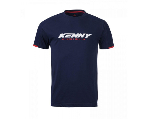 Футболка kenny racing dream модель колір синій/білий розмір s
