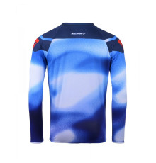 Футболка kenny racing cross/enduro модель force fog blue колір blue/red розмір xxl