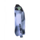 Футболка kenny racing cross/enduro модель force fog neon green колір чорний/сірий розмір xxxl