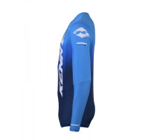 Джерсі kenny racing cross/enduro performance model gradient blue кольор blue/whit розмір l