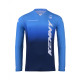 Футболка kenny racing cross/enduro модель performance gradient blue колір blue/whit розмір xl