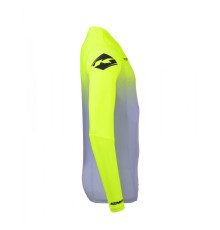 Футболка kenny racing cross/enduro модель performance gradient grey/neon жовтий color grey/жовтий fluo/black розмір xxl