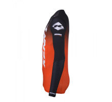Футболка kenny racing crossс/enduro модель performance gradient orange колір orange/black/whit розмір m