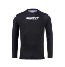 Футболка kenny racing модель cross/enduro титановий чорний колір чорний/білий розмір xl