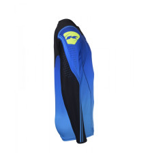 Футболка kenny racing cross/enduro модель titanium blue колір blue/black розмір m