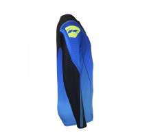 Футболка kenny racing cross/enduro модель titanium blue колір blue/black розмір m