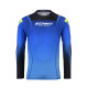Футболка kenny racing cross/enduro модель titanium blue колір blue/black розмір xl
