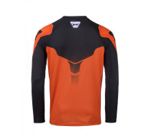 Футболка kenny racing cross/enduro модель titanium orange колір orange/black розмір m