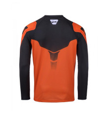 Футболка kenny racing cross/enduro модель titanium orange колір orange/black розмір m
