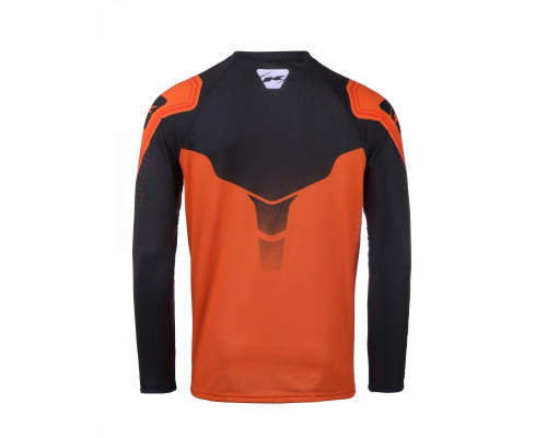 Футболка kenny racing cross/enduro модель titanium orange колір orange/black розмір m