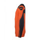 Футболка kenny racing cross/enduro модель titanium orange колір orange/black розмір xl