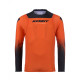 Футболка kenny racing cross/enduro модель titanium orange колір orange/black розмір xxl