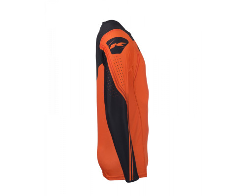 Футболка kenny racing cross/enduro модель titanium orange колір orange/black розмір xxl