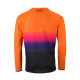 Футболка kenny racing cross/enduro модель titanium premium orange колір orange/black/blue розмір l