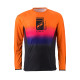 Футболка kenny racing cross/enduro модель titanium premium orange колір orange/black/blue розмір m