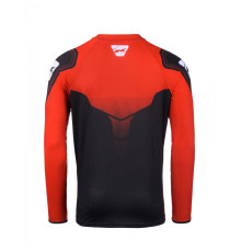 Футболка kenny racing cross/enduro модель titanium red колір чорний/червоний розмір xl