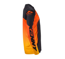 Футболка kenny racing cross/enduro track focus orange колір orange/black розмір xxl
