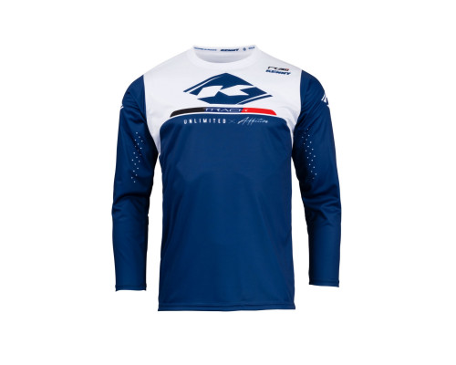 Джерсі джерсі kenny racing cross/enduro raw navy кольор синій/білий розмір s
