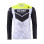 Kenny racing футболка для crossу/enduro performance stone white колір сірий/чорний/жовтий розмір s