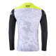 Kenny racing футболка для crossу/enduro performance stone white колір сірий/чорний/жовтий розмір xl
