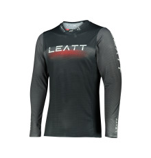 Футболка leatt moto 5.5 ultraweld джерсі чорний колір чорний розмір m