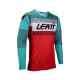 Leatt moto 5.5 ultraweld jersey fuel колір синій/червоний розмір s