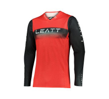 Leatt moto 5.5 ultraweld джерсі червоний колір червоний/чорний розмір s