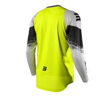 Футболка shot racing moto devo raw burst neon жовтий колір neon жовтий/whit/black розмір m
