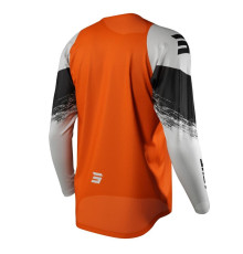 Футболка shot racing moto devo raw burst orange колір оранжевий/білий/чорний розмір xxl