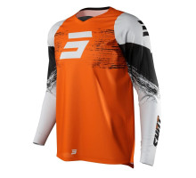 Футболка shot racing sale moto devo raw burst orange колір оранжевий/білий/чорний розмір xl