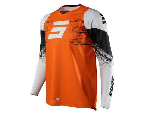 Футболка shot racing sale moto devo raw burst orange колір оранжевий/білий/чорний розмір xl