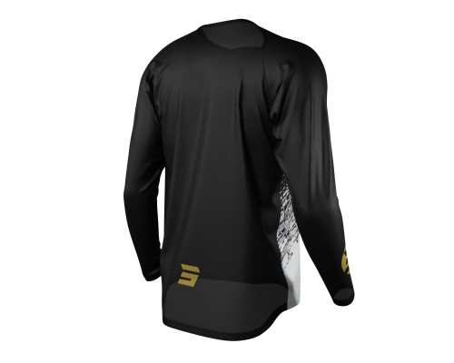 Футболка shot racing sale moto devo roll gold колір чорний/білий/золотий розмір m