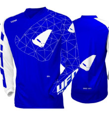 UFO футболка tecno jersey cross колір синій білий розмір xl - колекція 2024