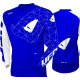 UFO футболка tecno jersey cross колір синій білий розмір xl - колекція 2024