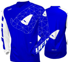 UFO футболка tecno jersey cross колір синій білий розмір xxl - колекція 2024