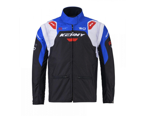 Куртка kenny racing adventure/enduro модель adventure blue колір чорний/синій/червоний/білий розмір xxxl